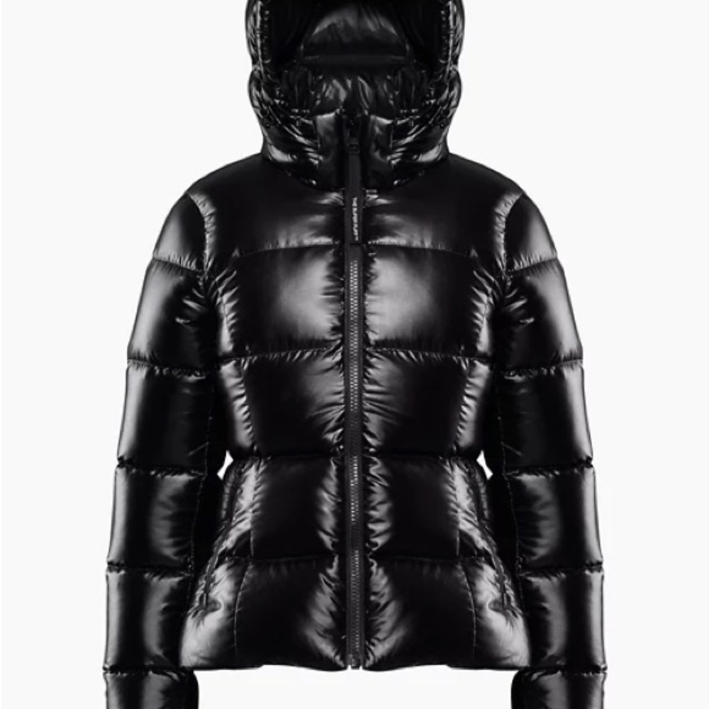 Aritzia supersnug puff high gloss size small